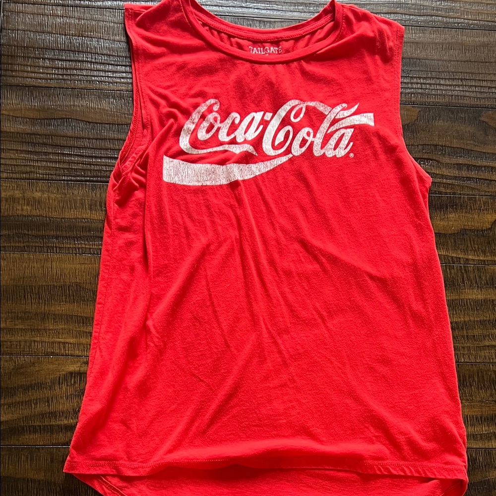 Coca-Cola Bright Red Tank Top